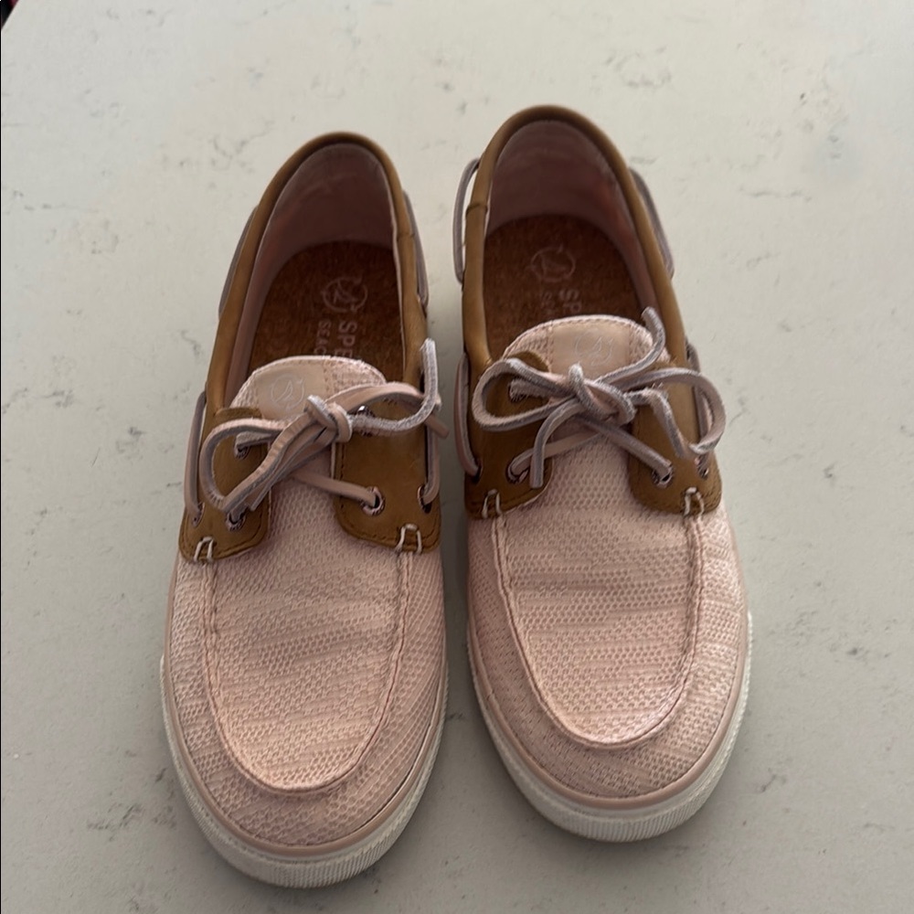 Sperry Women's SeaCycled™ Bahama 2.0 Jacquard Sneaker Pink, size 8.5
